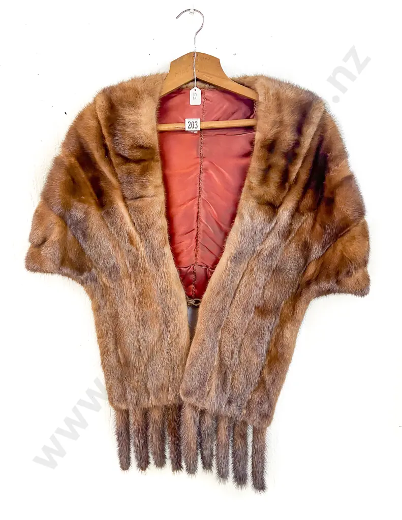 Vintage Mink Stole Image 1++