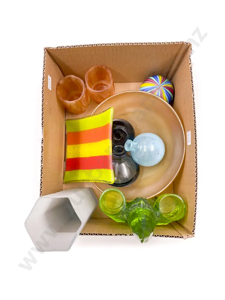 Small Quantity of Assorted Art Glass etc incl Hoglund Image 1++