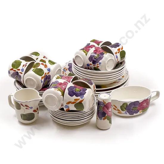 Large Quantity of Assorted Fleurette China