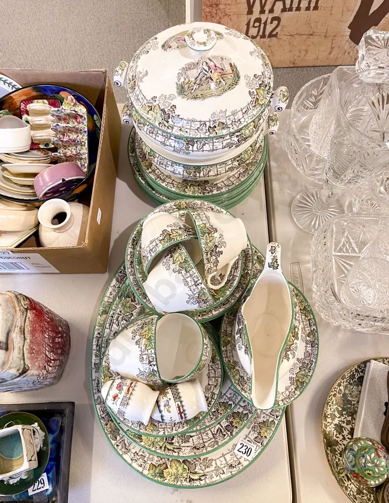 Copeland Spode "Spode's Byron" Part Dinnerset Image 1++