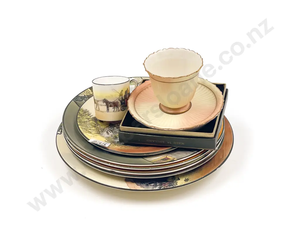 Worcester Cup & Saucer together with Assorted RD etc Image 1++