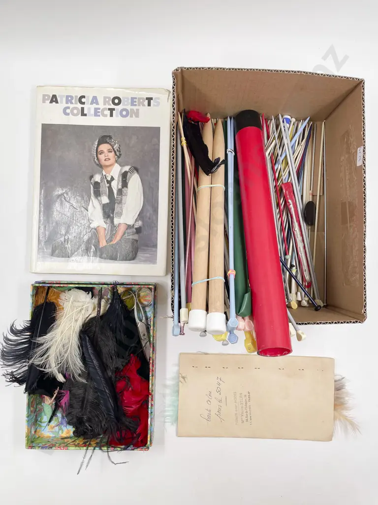 Two Boxes of Assorted incl Vintage Stencils Image 1++
