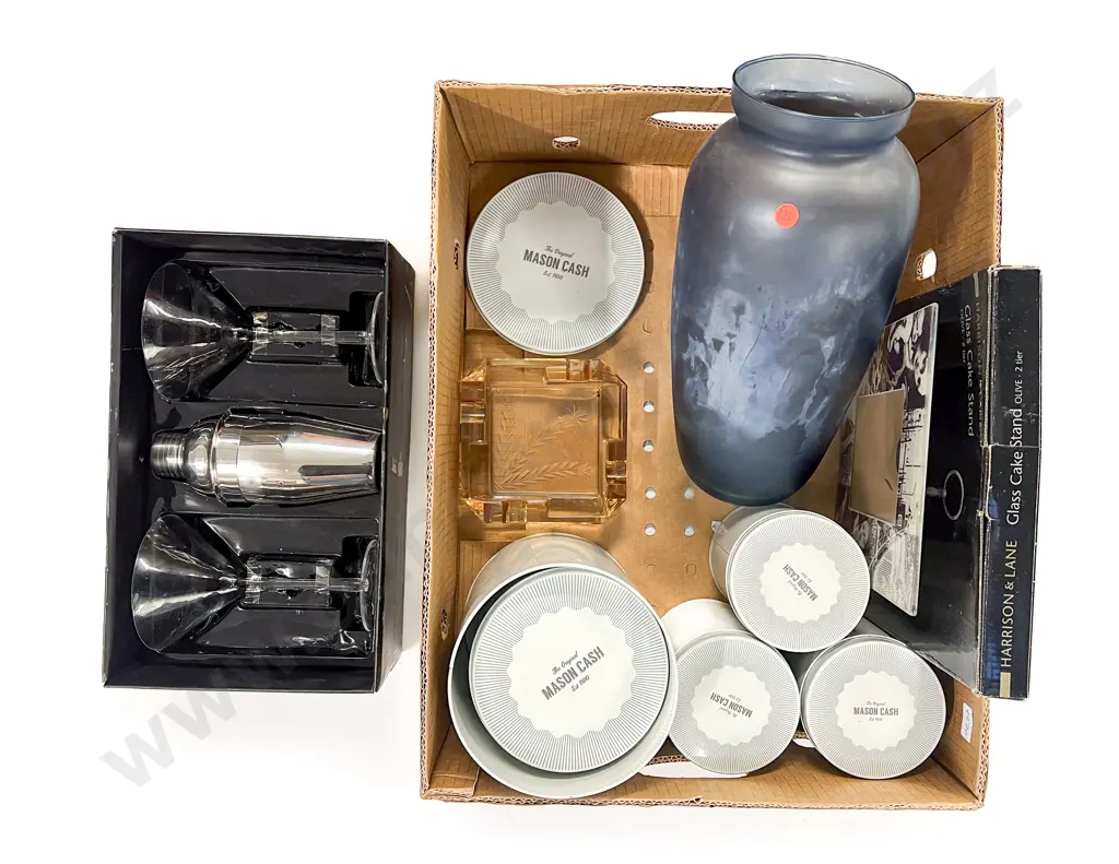 Three Boxes of Assorted Decorative Homewares etc Image 1++
