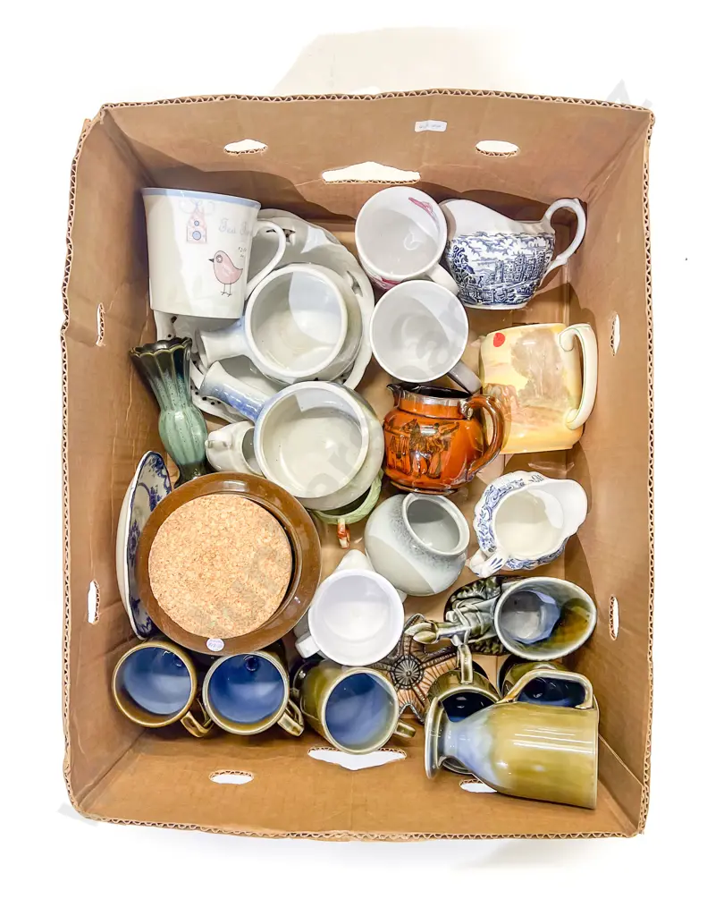 Two Boxes of Assorted China etc Image 1++