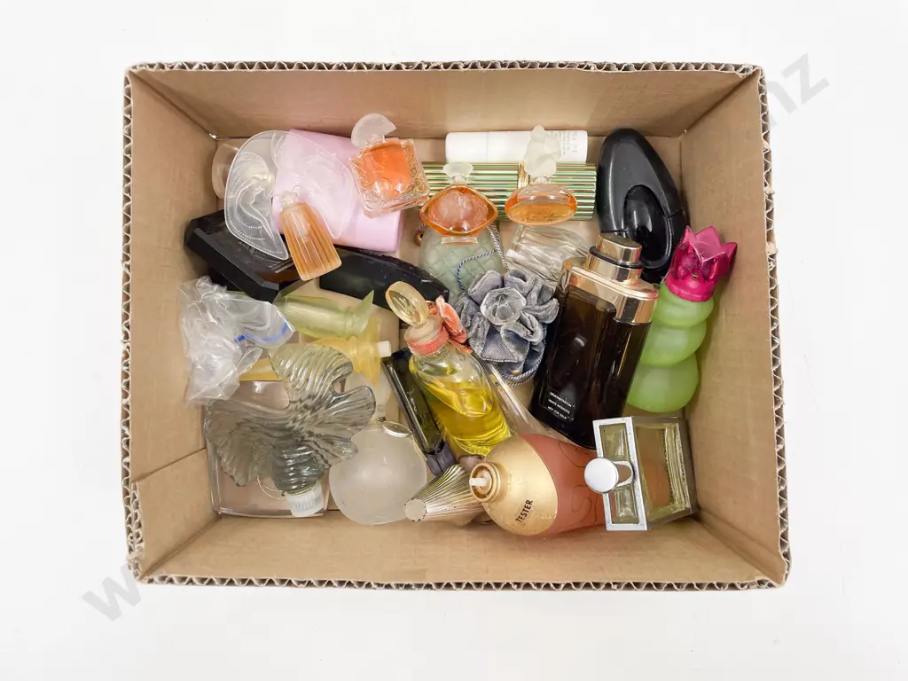 Quantity of Perfume Testers Bottles together with Lalique Perfume Bottles Image 1++