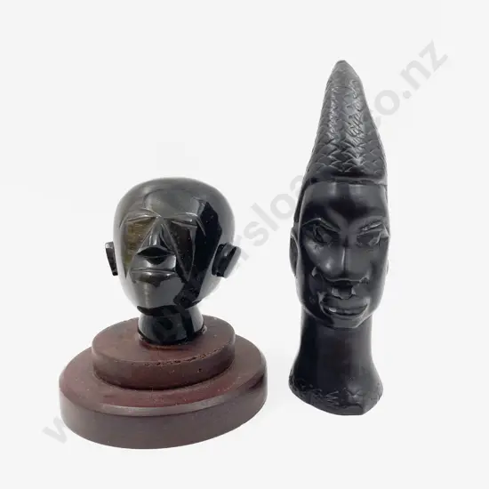 Glass Bust & Other
