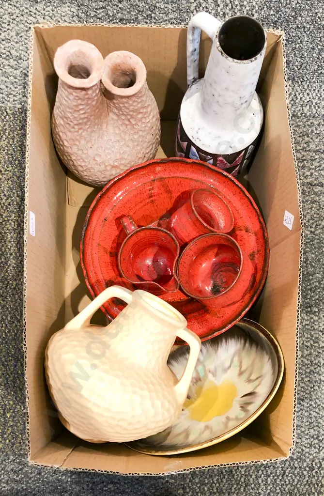 Box Quantity of German Pottery etc Image 1++