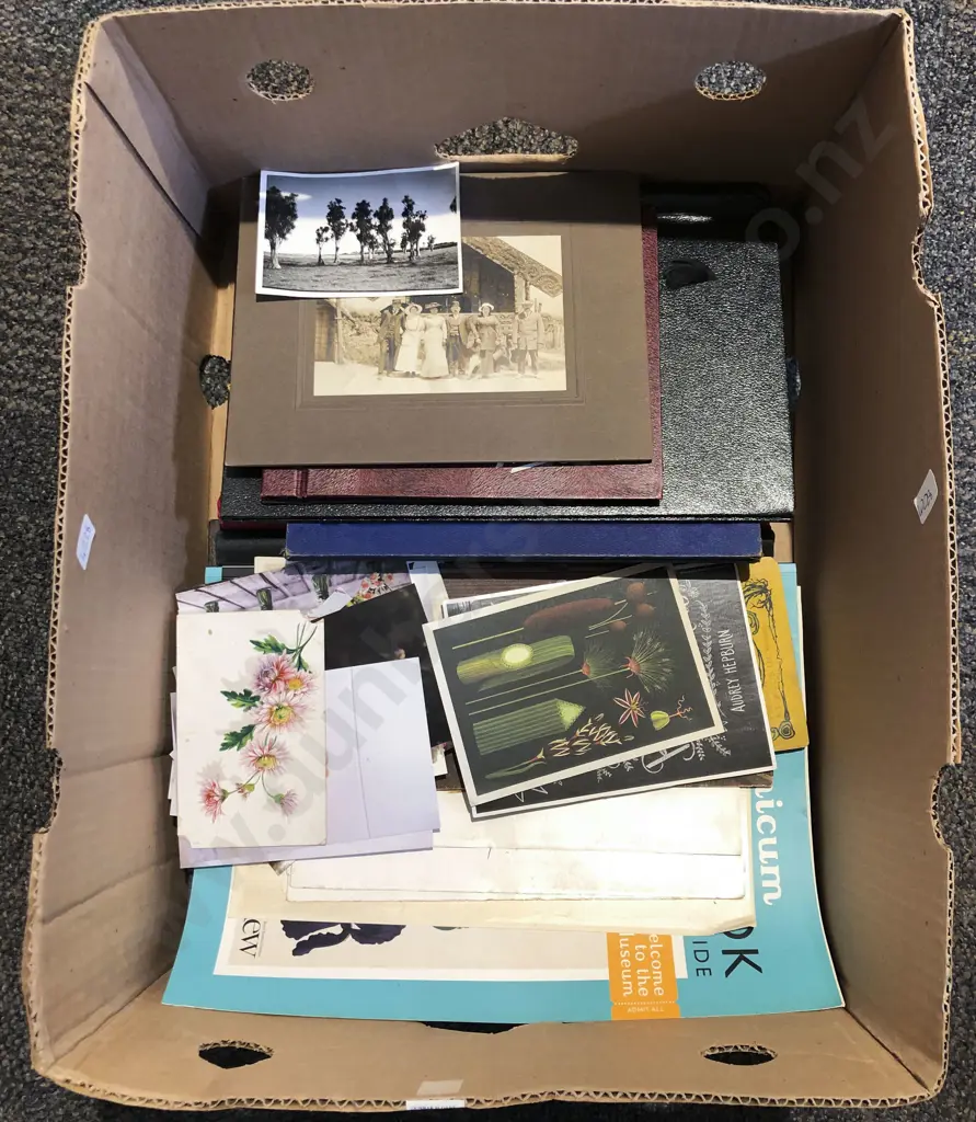 Quantity of Assorted Vintage incl Postcard Albums etc Image 1++
