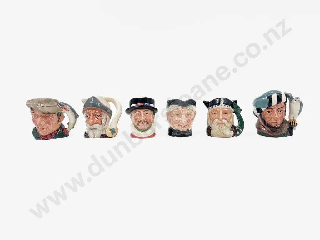 Six Assorted Small RD Character Jugs Image 1++