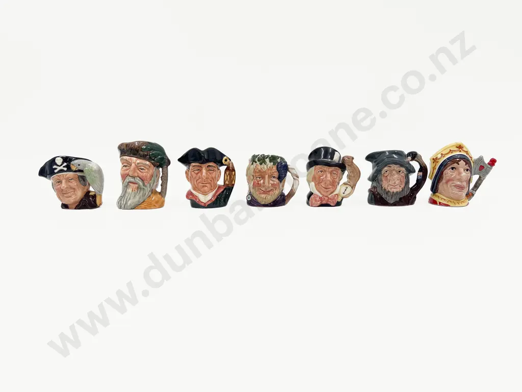 Seven Assorted Small RD Character Jugs Image 1++
