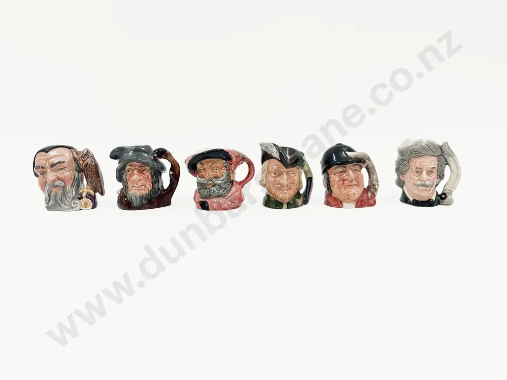 Six Assorted Small RD Character Jugs Image 1++