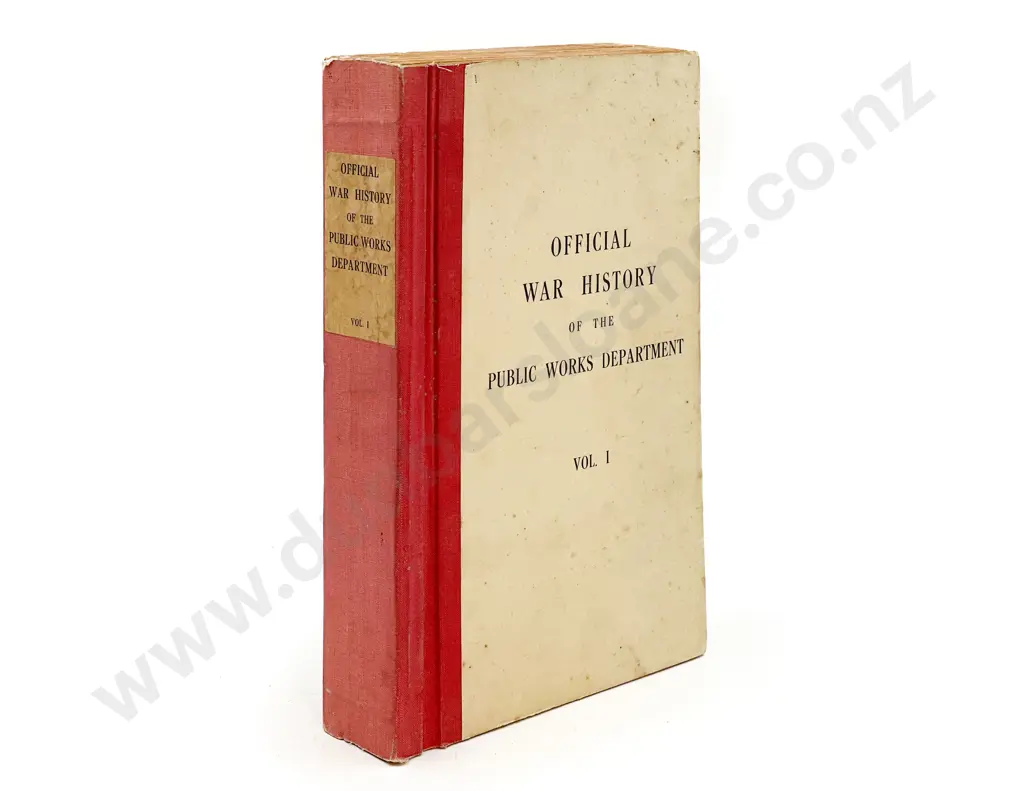 Official War History of the Public Works Department Vol I C1948 Image 1++