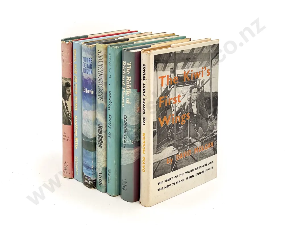 7 New Zealand Aeronautical Related Books Image 1++