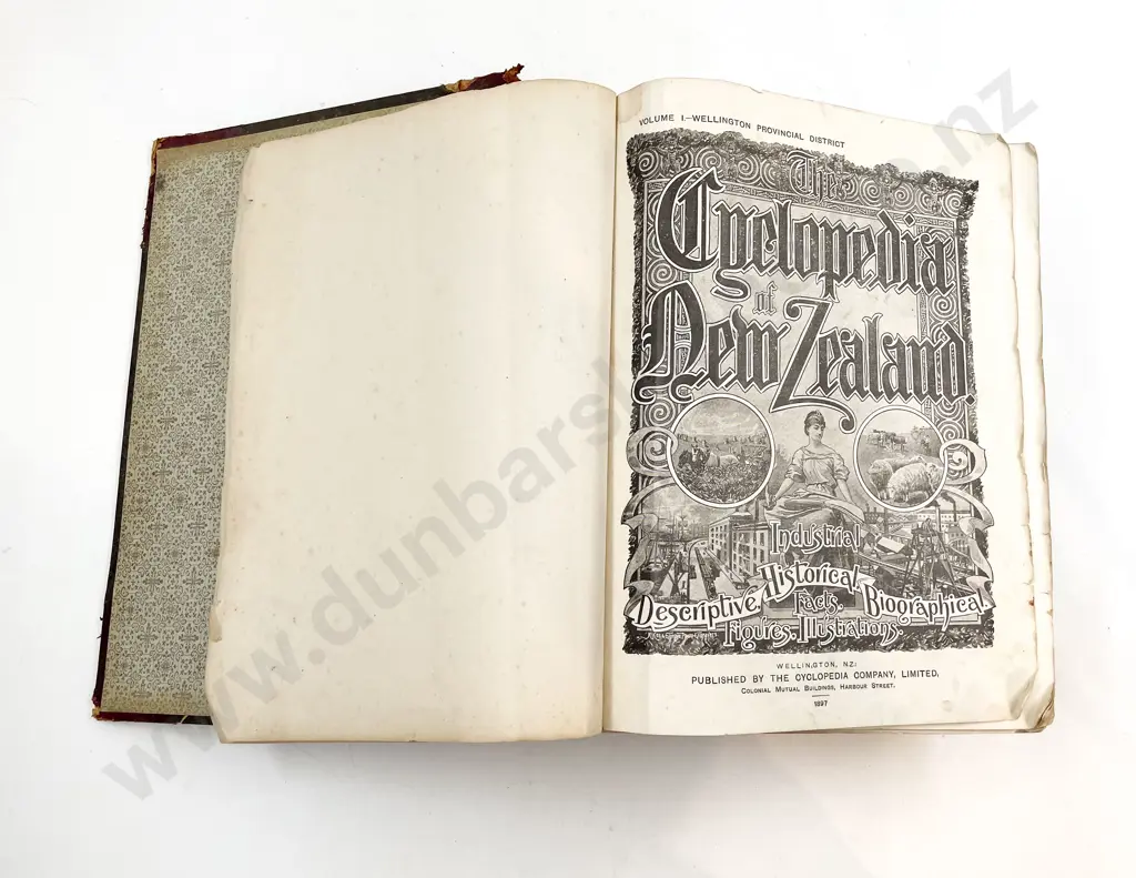 The Cyclopedia Of New Zealand Vol I - Wellington Provincial District 1897 Image 1++