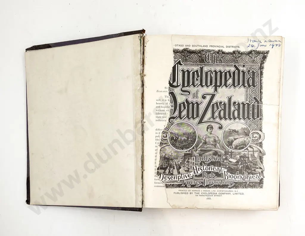 The Cyclopedia of New Zealand, Volume 4, Otago & Southland Image 1++