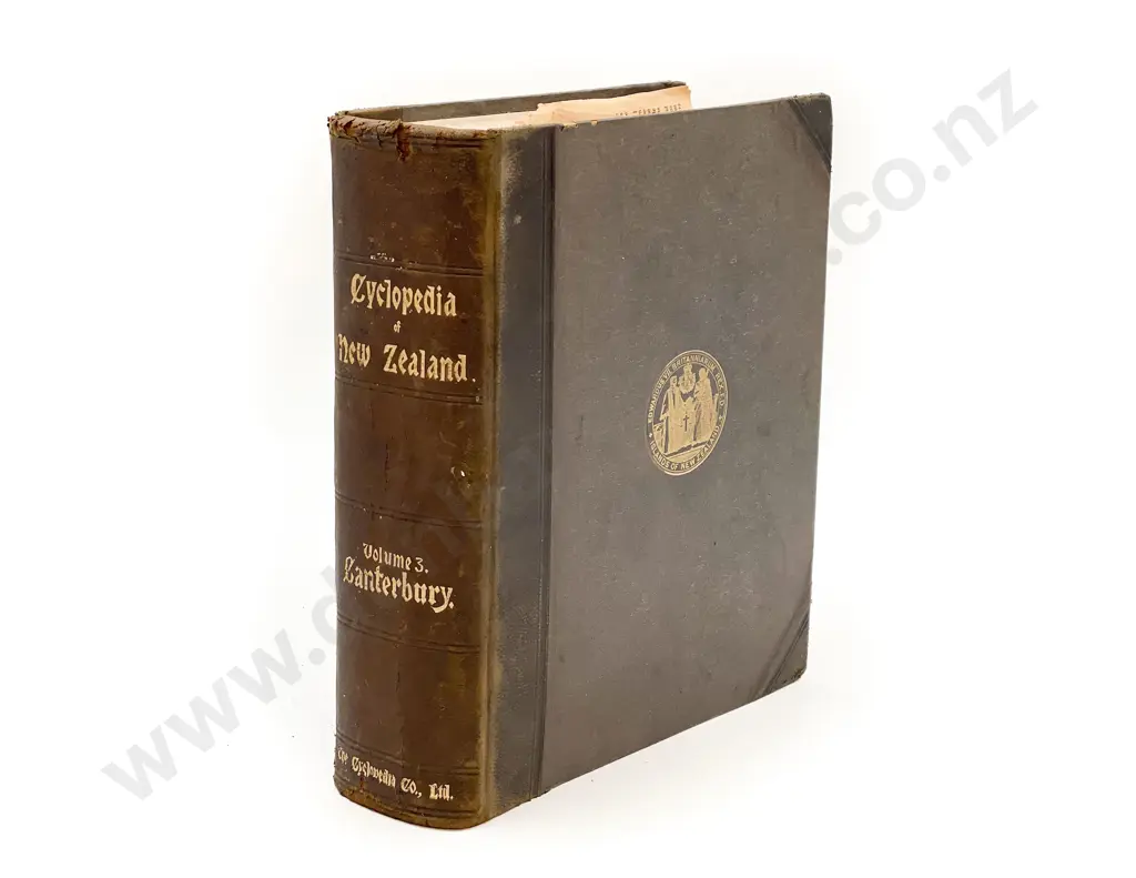 The Cyclopedia of New Zealand Vol 3 Canterbury Provincial District 1903 Image 1++