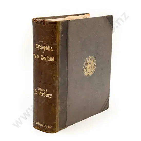The Cyclopedia of New Zealand Vol 3 Canterbury Provincial District 1903