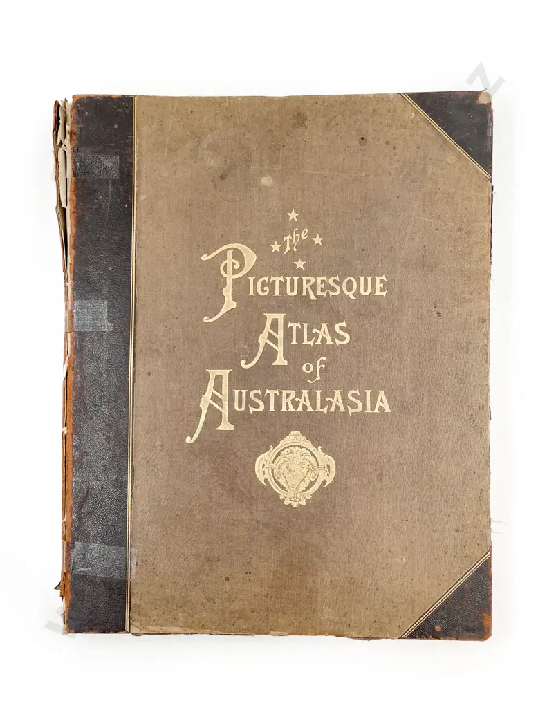 The Picturesque Atlas Of Australasia Vo III 1886 Image 1++