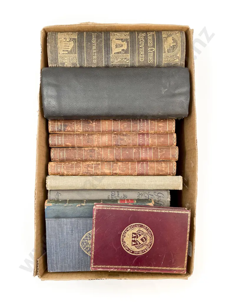 Box of Assorted Books Image 1++