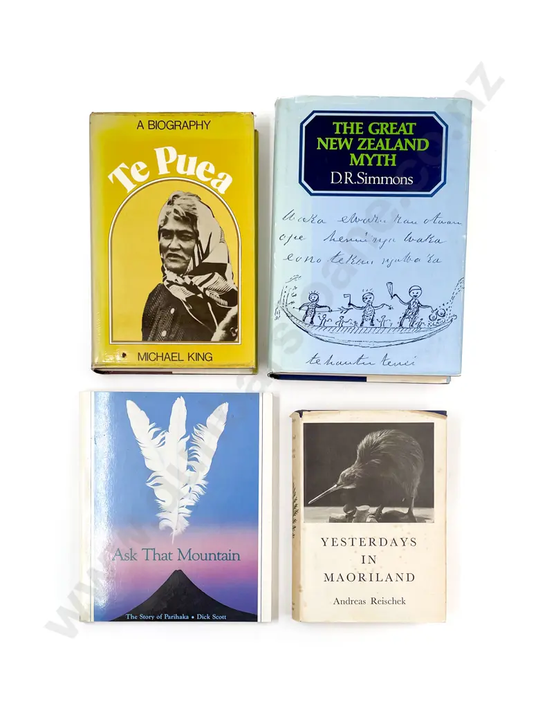4 Various NZ/Maori Volumes Image 1++