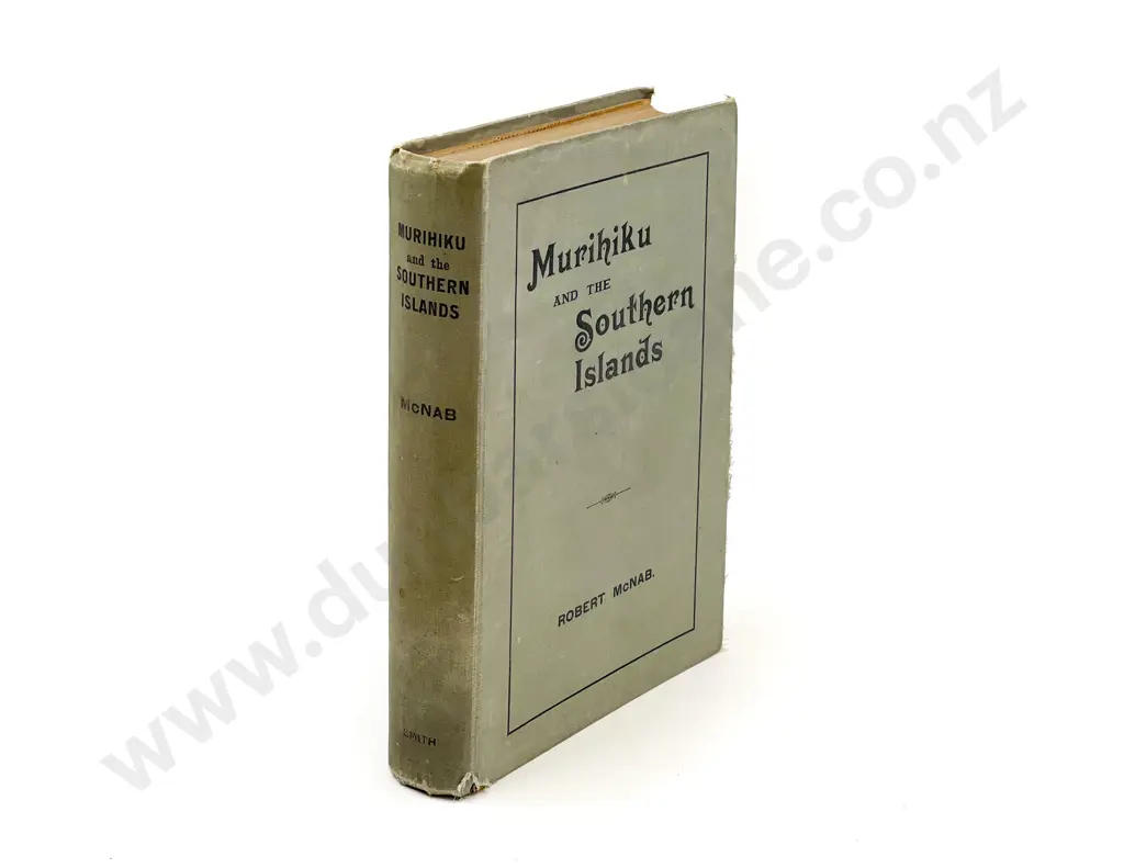 McNab Robert - Murihiku And The Southern Islands Image 1++