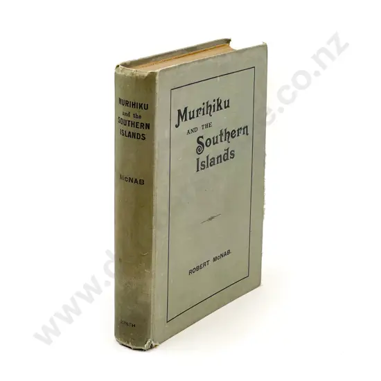 McNab Robert - Murihiku And The Southern Islands