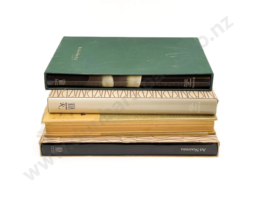 A Large Modern Book On Art Nouveau, 2 On Sculpture & Ikebana Book (4) Image 1++