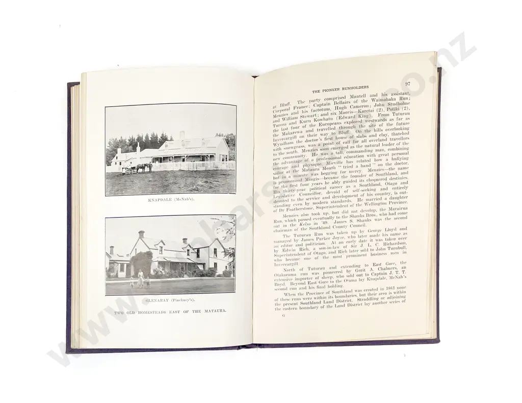 3 Early Southland Volumes by F G Hall-Jones Image 1++