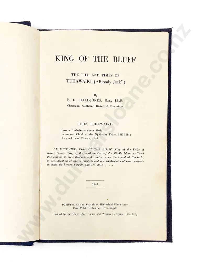 3 Early Southland Volumes by F G Hall-Jones Image 1++