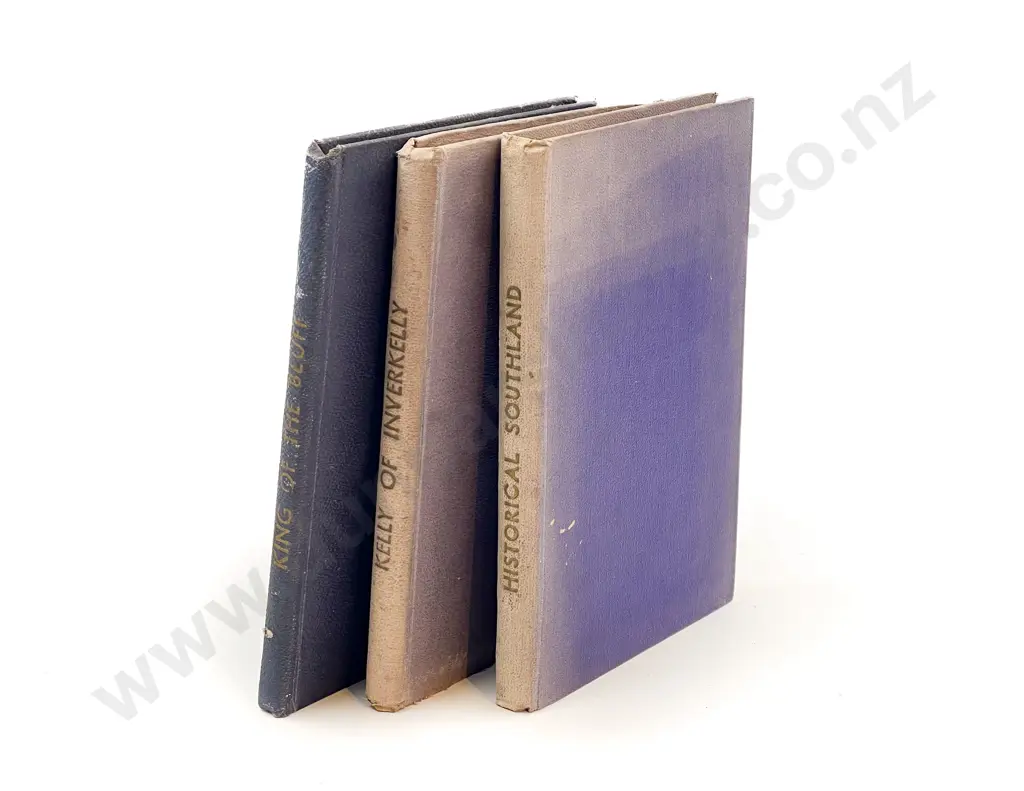 3 Early Southland Volumes by F G Hall-Jones Image 1++