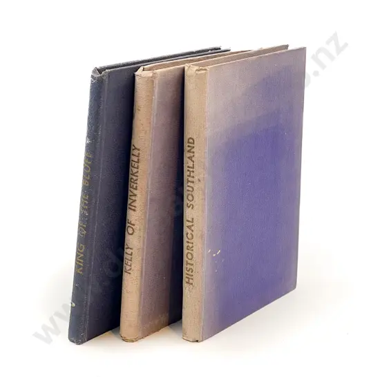 3 Early Southland Volumes by F G Hall-Jones