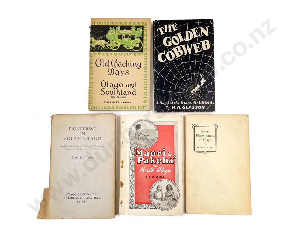 5 Various Otago Related Volumes Image 1++