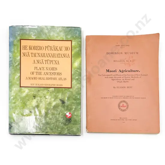 Best Elsdon - Maori Agriculture