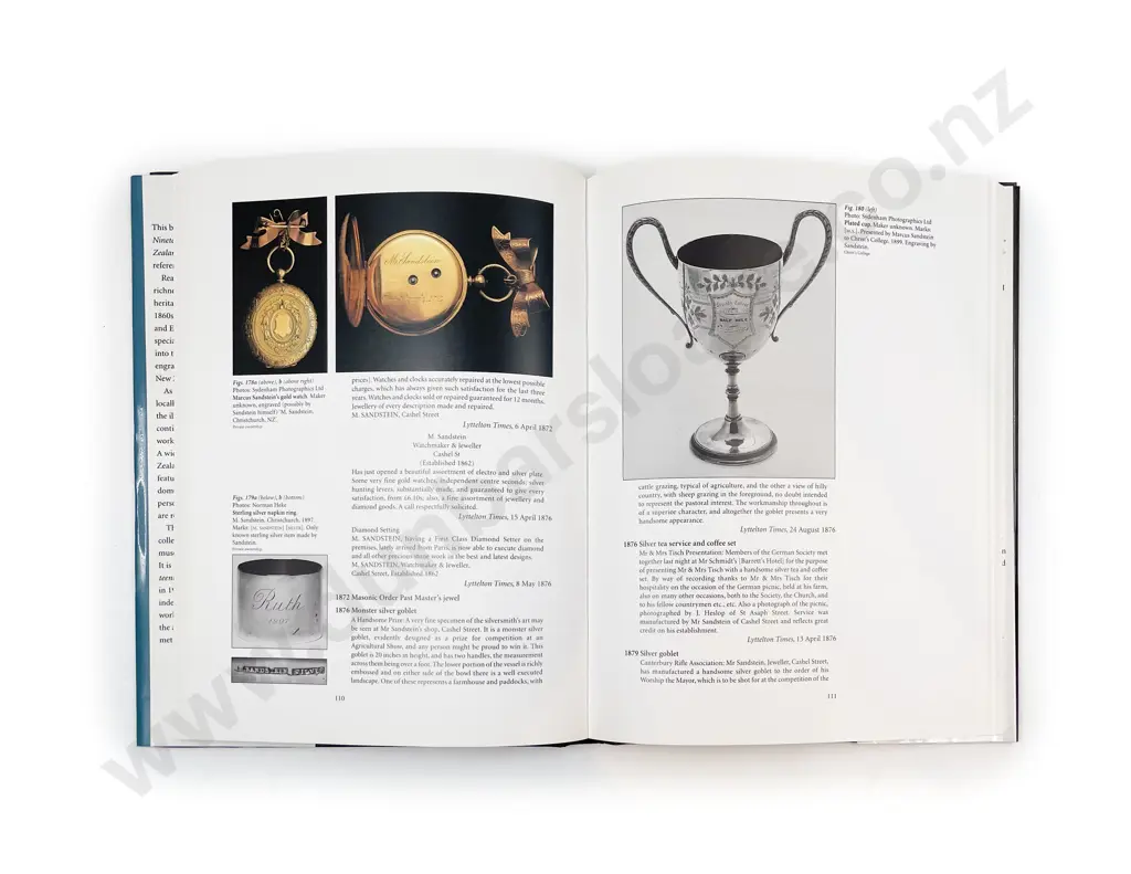 Gold & Silversmithing in Nineteenth Century New Zealand Image 1++