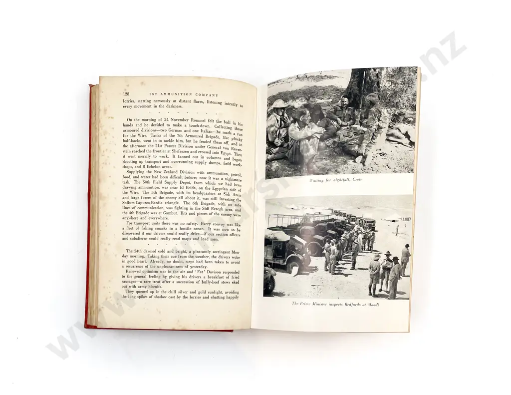 NZ War History Branch  "Journey Towards Christmas" by Peter Llewellyn Image 1++