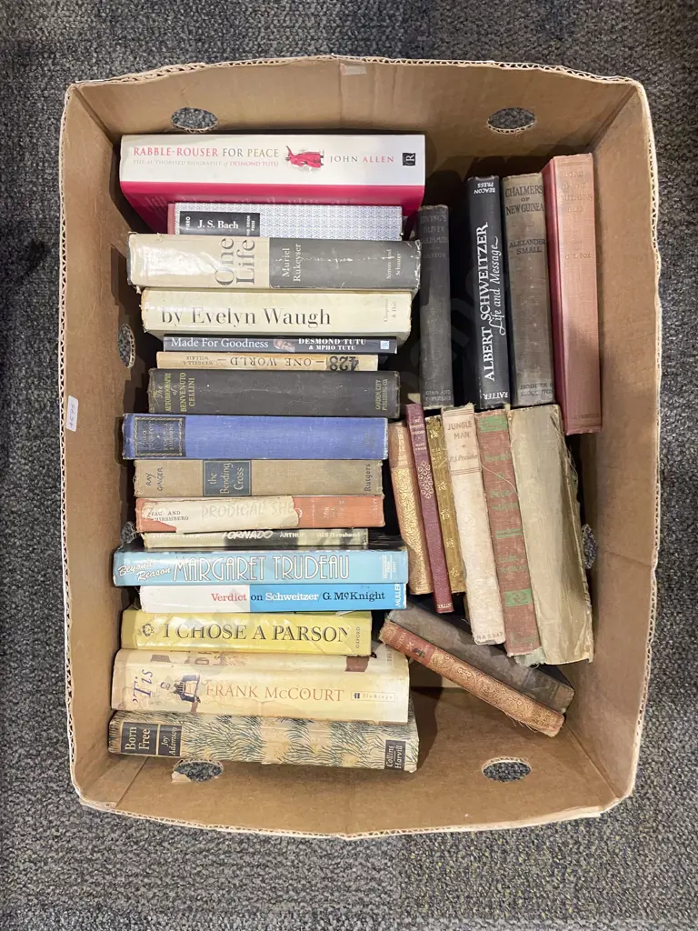 Two Boxes of Assorted Books Image 1++