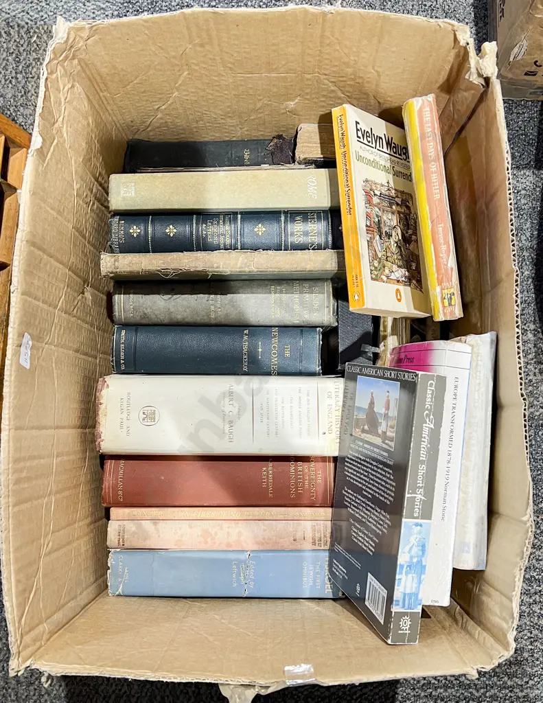 Box of Assorted Books Image 1++