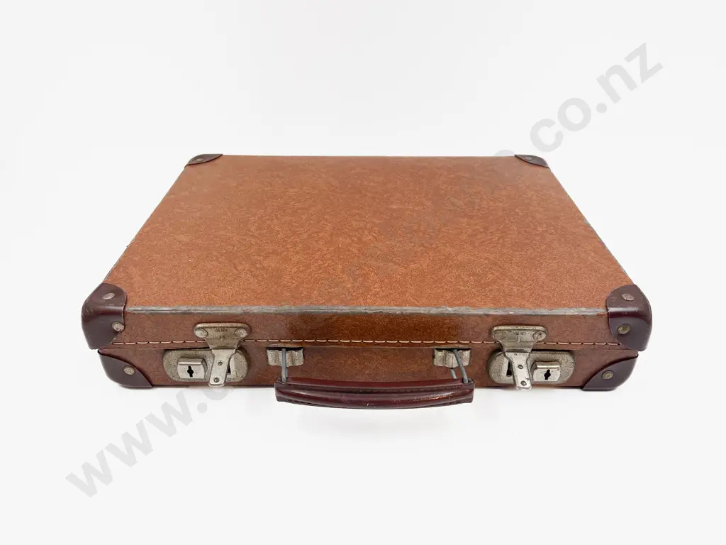 Quantity of Assorted Jewellery Boxes together with Vintage Briefcase Image 1++