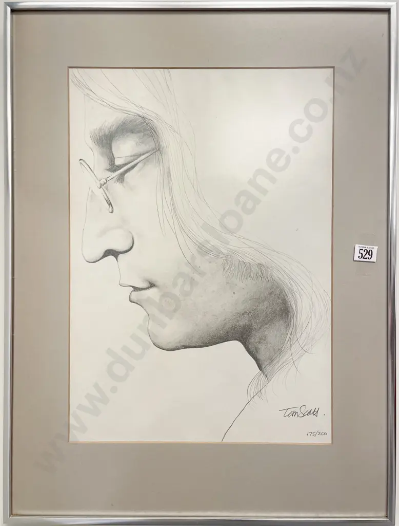 Tom Scott  "John Lennon" Ltd Ed Print 175/200 Image 1++