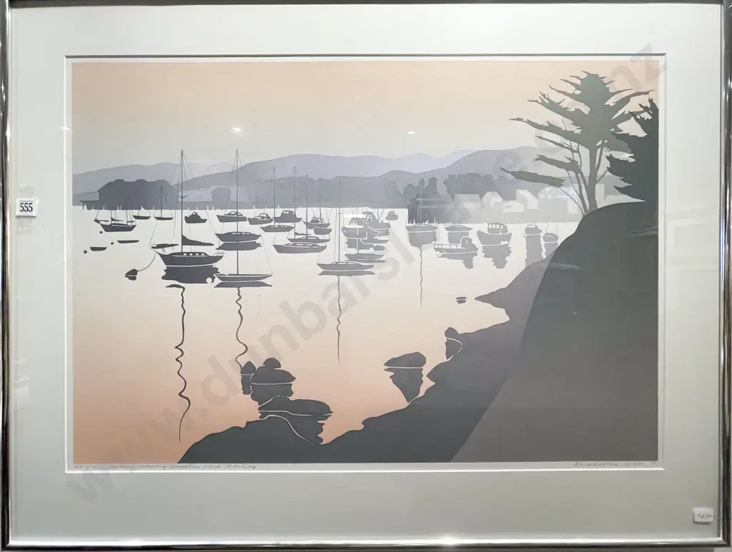 Malcolm Warr - "Spring Morning Shoreline Park Monterey" - Ltd Ed Print 103/120 Image 1++