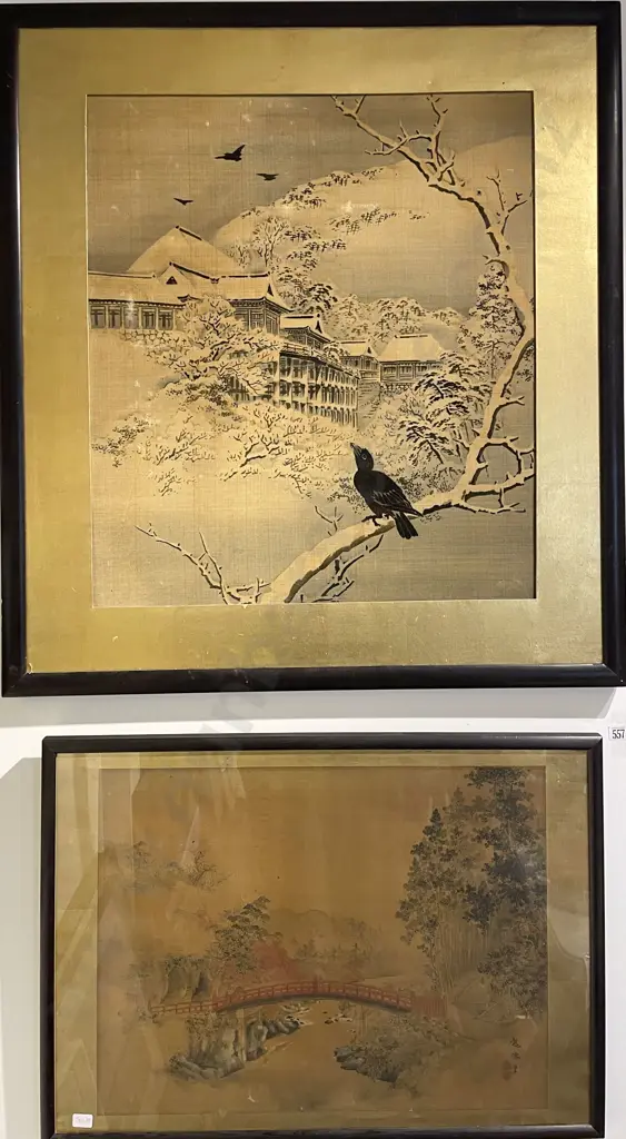 Two Asian Works on Material Image 1++