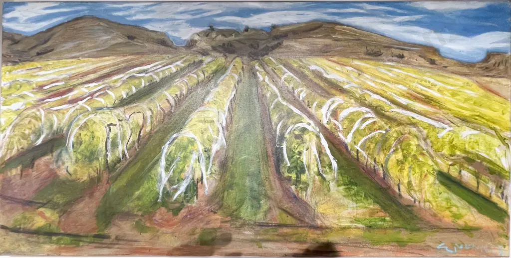 E. Nunn - "Mt Difficulty" - Oil on Canvas Image 1++