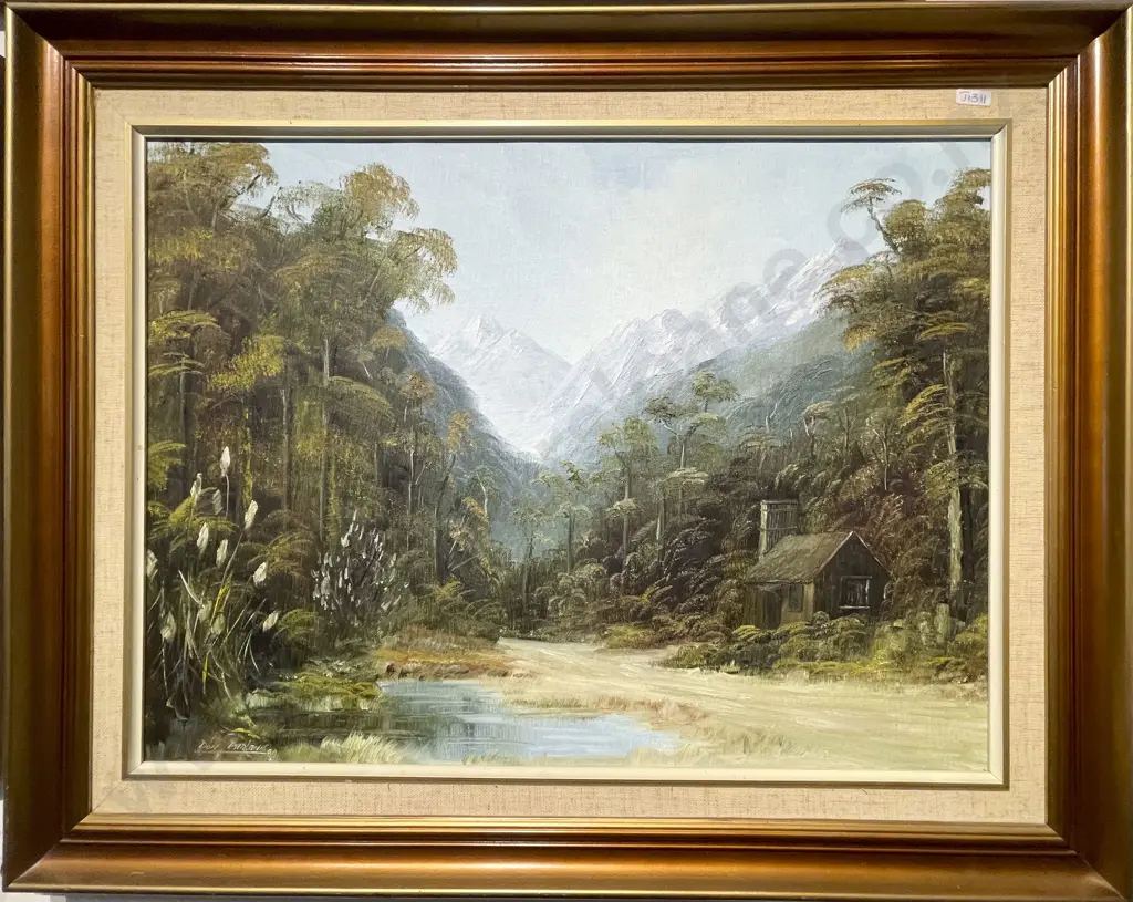 Don Parlane Scenic Oil together with Lorraine Bennett Watercolour Image 1++