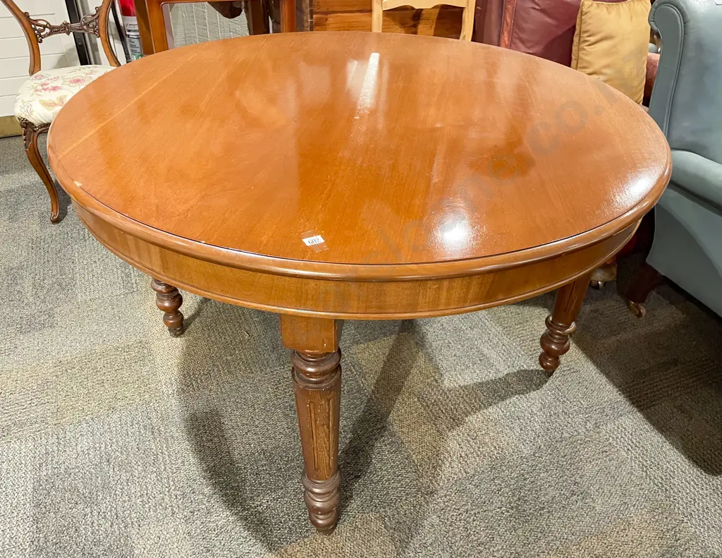 Mahogany Circular Breakfast Table Image 1++