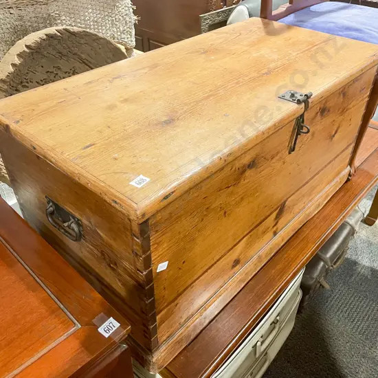 Pine Blanket Chest