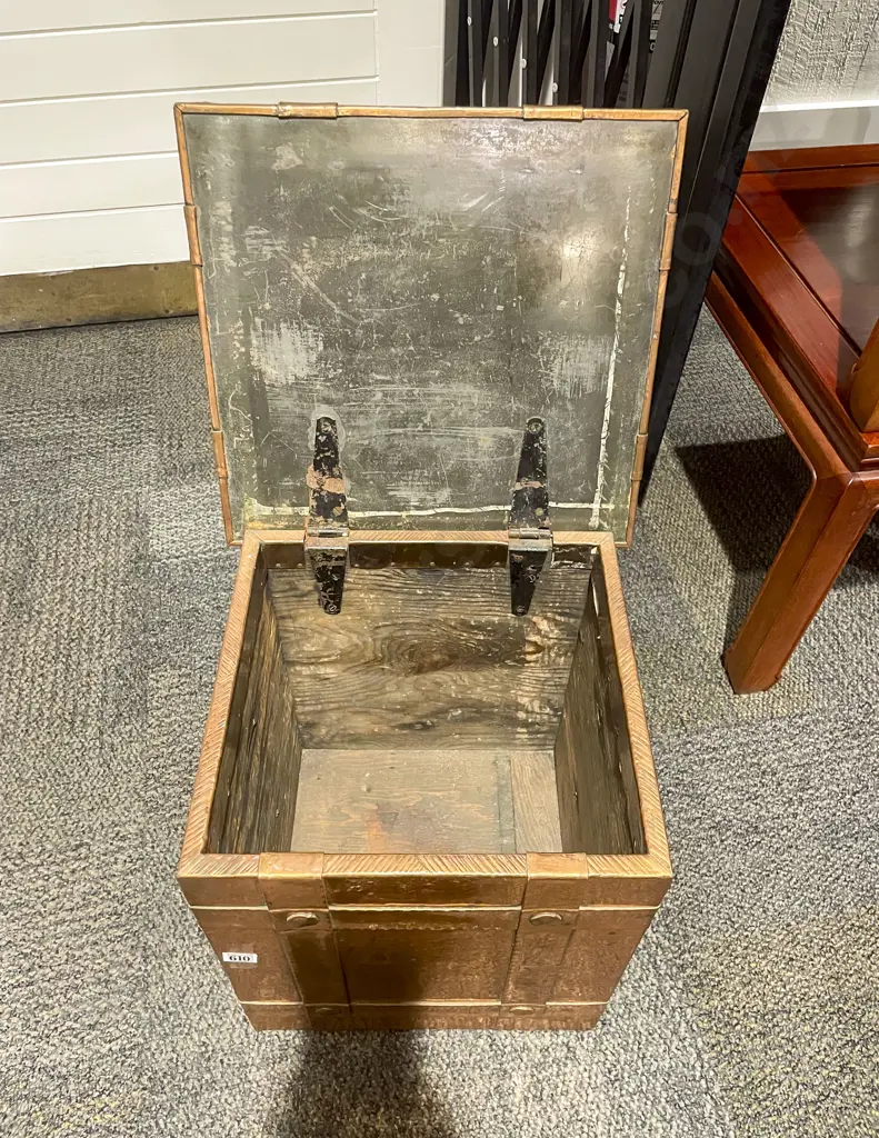 Copper Covered Coal Box Image 1++