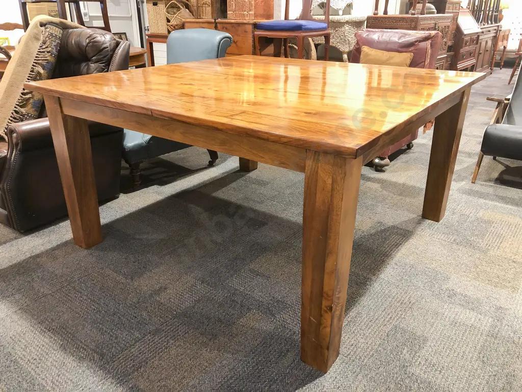 Large Square Modern Dining Table Image 1++