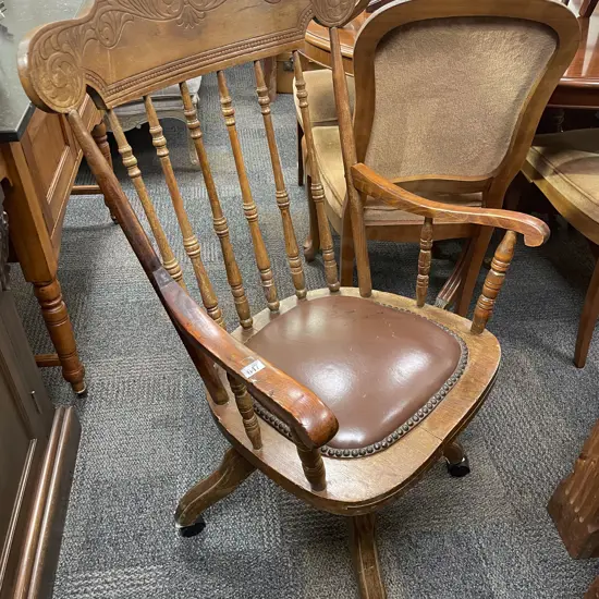 American Stick Back Swivel Chair