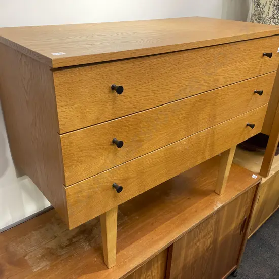 Modern Three Drawer Chest