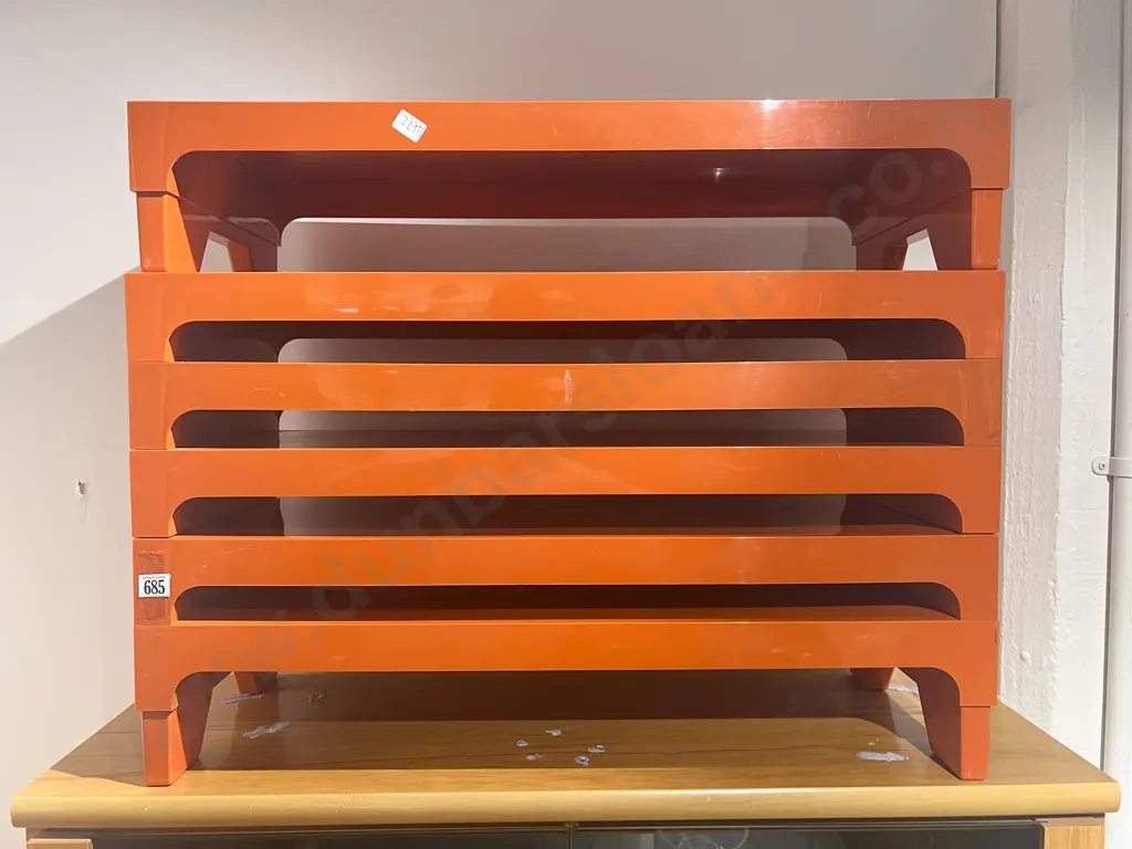 Michael Bayley Hostess Modular Plastic Shelving System Image 1++